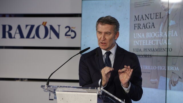 Presentación del libro ”Manuel Fraga, una biografía intelectual” de Jesús Trillo-Figueroa. Presenta Alberto Nuñez Feijóo. 