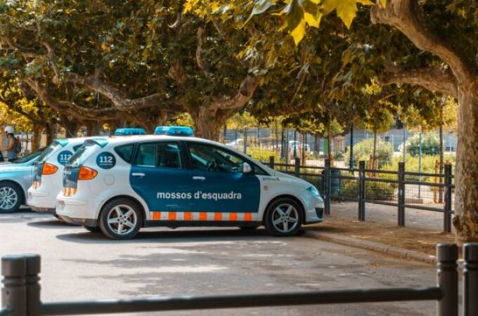 Un coche de Mossos d´Escuadra 