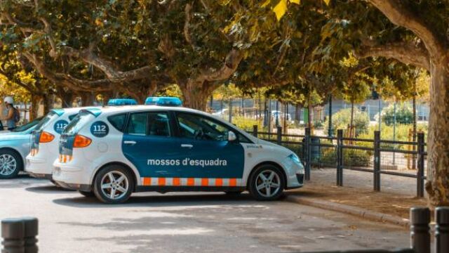 Un coche de Mossos d´Escuadra 