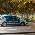 Un coche de Mossos d´Escuadra 