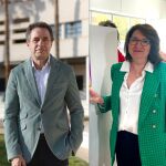 Enrique Herrero, catedrático de Química, y Amparo Navarro, catedrática de Derecho Financiero y Tributario compiten por el Rectorado de la Universidad de Alicante