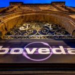Fachada de la sala Bóveda en Barcelona