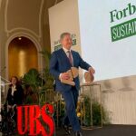 Pedro Palomo recoge el galardón FORBES-UBS SUSTAINABILITY