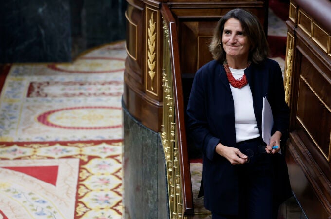 Comparecencia de la ministra Teresa Ribera ante el pleno del Congreso