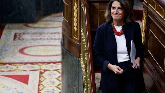 Comparecencia de la ministra Teresa Ribera ante el pleno del Congreso