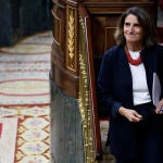 Comparecencia de la ministra Teresa Ribera ante el pleno del Congreso