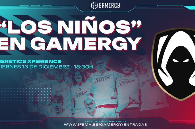 Los Niños” de Team Heretics estarán en Gamergy Madrid 