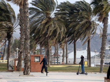 Viento en Málaga