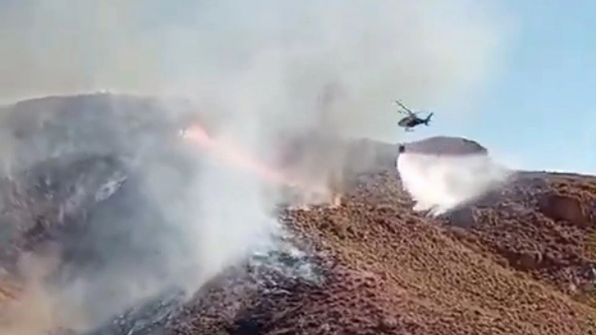 Incendio en Almería