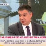 Javier, en "Y ahora sonsoles": “No dejaré herencia, quiero hijos preparados, no ricos”