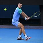 Tennis exhibition match Alex de Minaur vs Carlos Alcaraz 