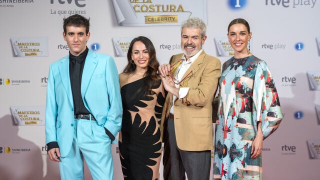 Palomo Spain, María Escoté, Lorenzo Caprile y Raquel Sánchez Silva