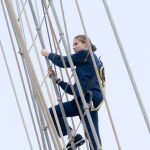 La princesa Leonor inicia sus ejercicios a bordo del Juan Sebastián de Elcano