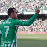 Juanmi Jiménez con el Betis