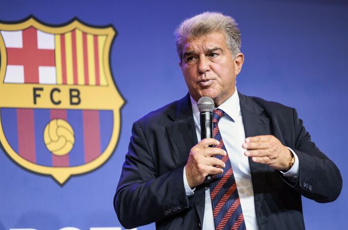 Fútbol.- Joan Laporta comparecerá ante los medios de comunicación este martes en la Ciudad Deportiva Joan Gamper