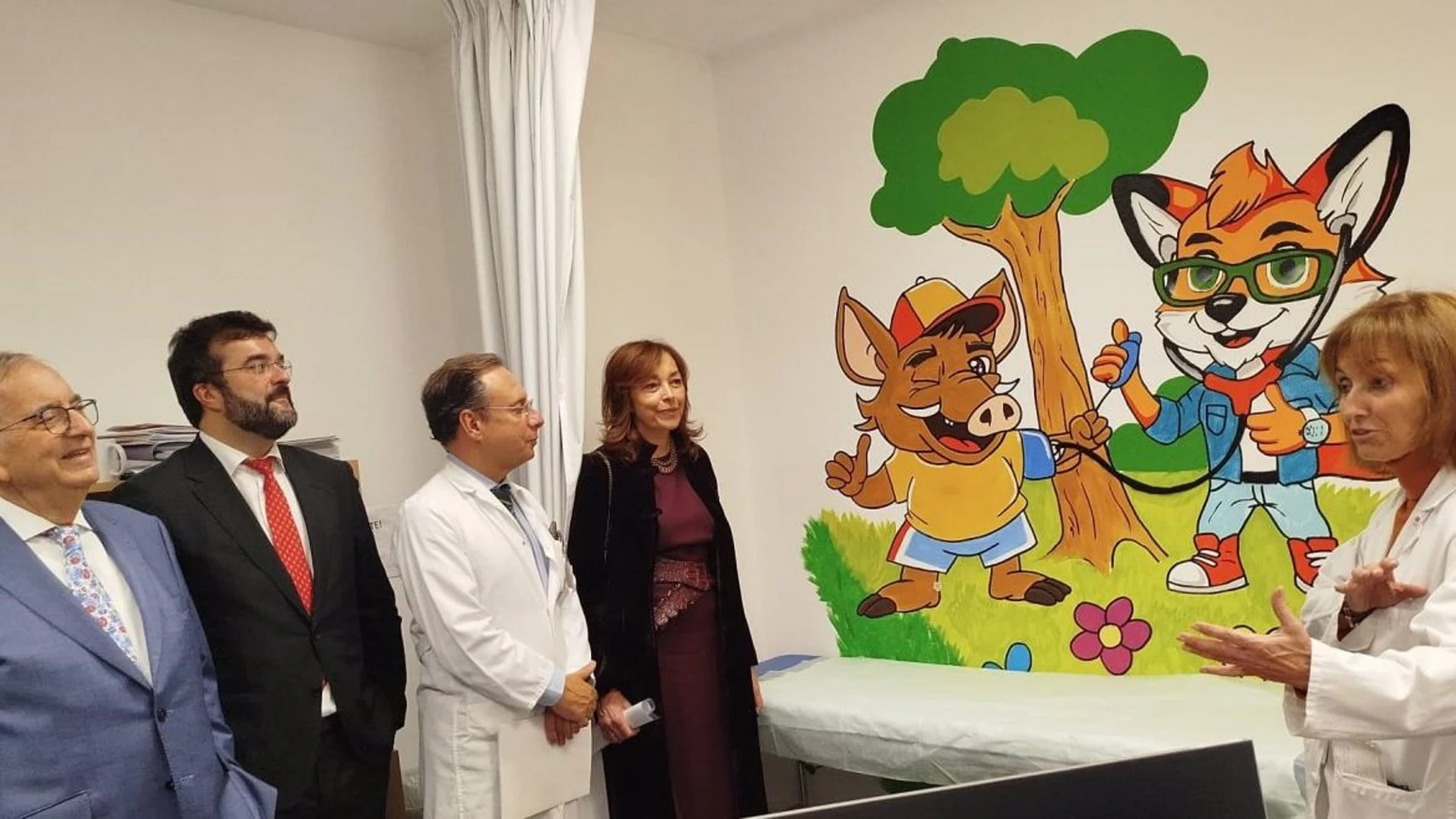 Inaugurada la renovada área de Consultas Externas de Pediatría del Puerta de Hierro