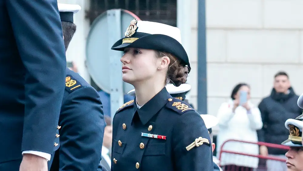 La Princesa Leonor a punto de comenzar su travesía en Elcano.