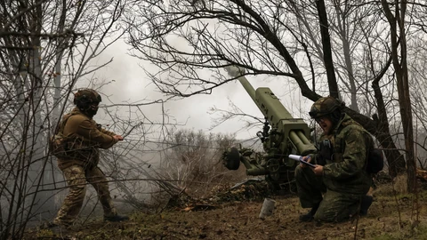 Ukrainian troops on the Zaporizhzhia front in southeastern Ukraine