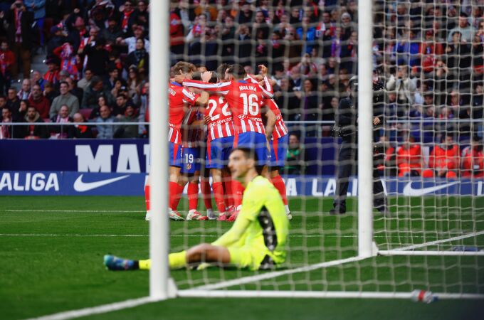 Encuentro de liga entre el Atlético de Madrid y el Osasuna. © Jesús G. Feria.