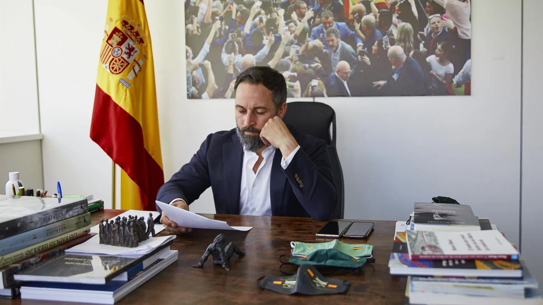 Abascal asegura que apoyaría una moción de censura del PP con Junts "para ir a elecciones y sin cesiones al separatismo"