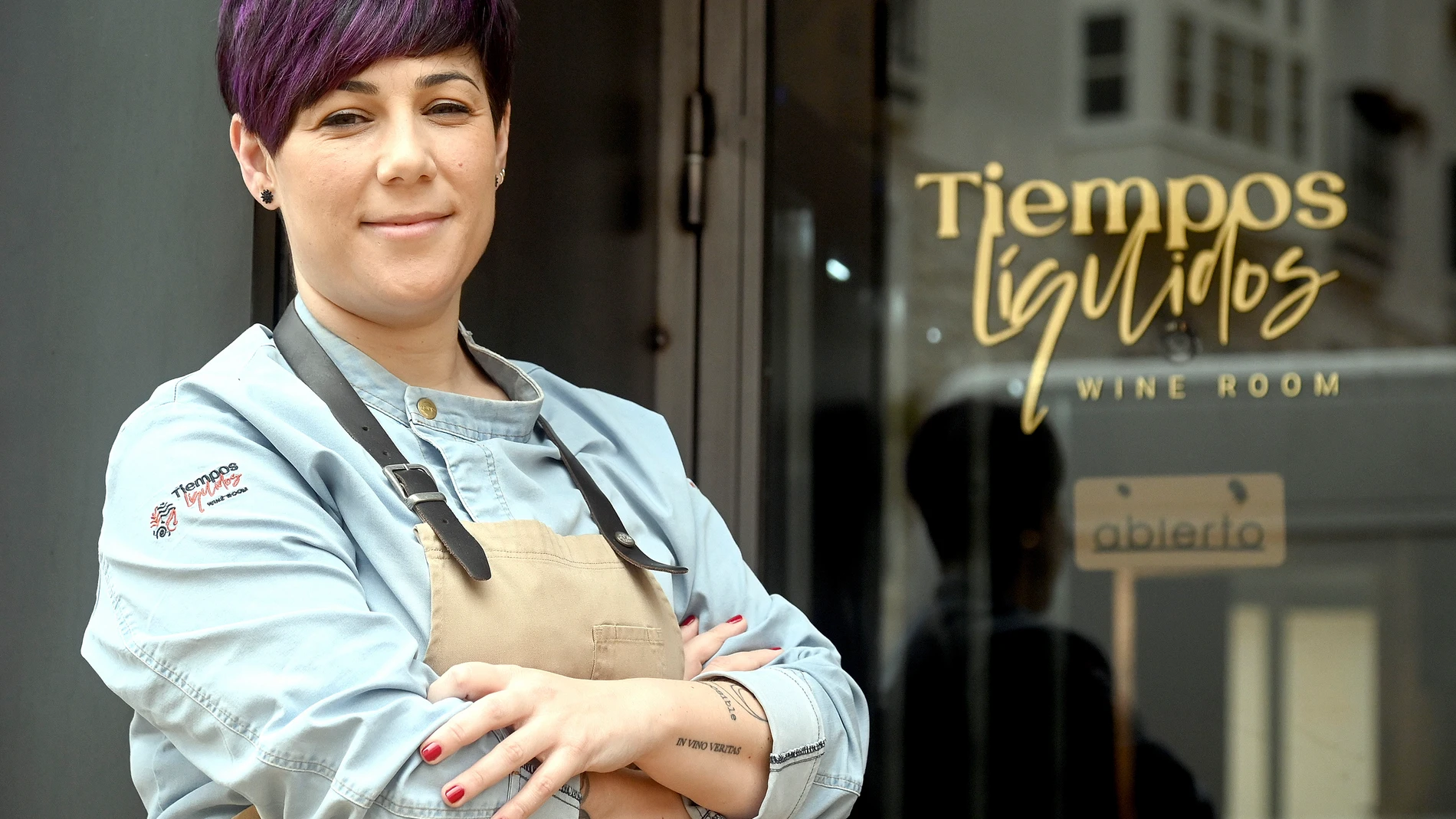La sumiller Laura Rodríguez