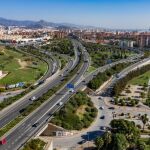 Comienzan este lunes las obras del carril BUS-VAO de acceso a Málaga por la A-357