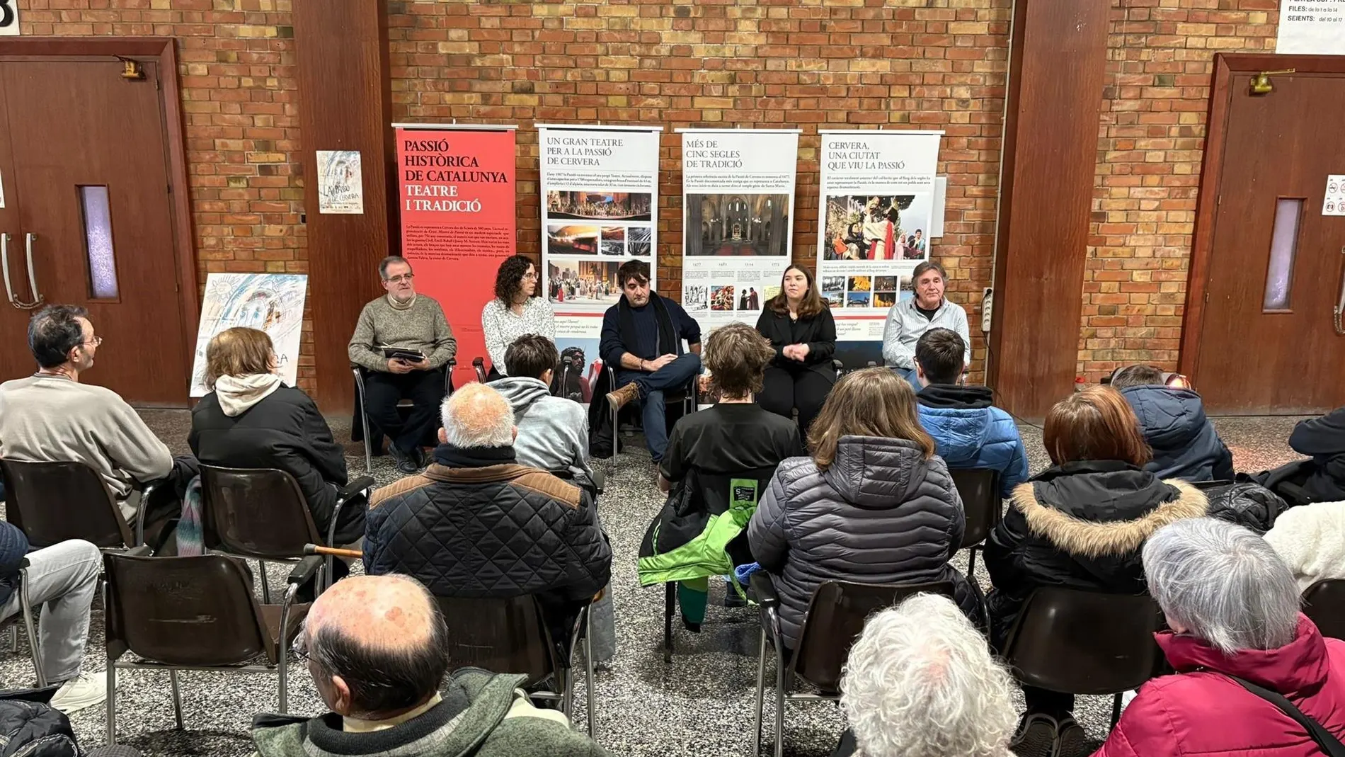 CATALUNYA.-La Passió de Cervera (Lleida) estrena nuevo escenario para las funciones de 2025