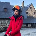 El look de Amelia Bono para esquiar en Baqueira. 