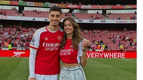 Kai Havertz y Sophia Havertz
