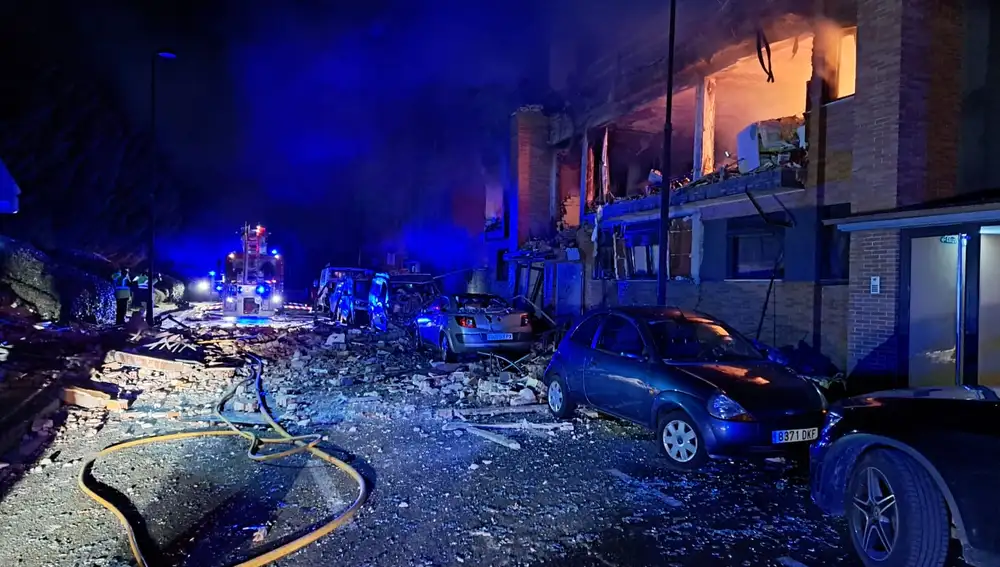 Explosión en Noaín