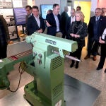 Leticia García, Cristina Ayala y Borja Suárez, entre otros, en la inauguración de Burgos Industria