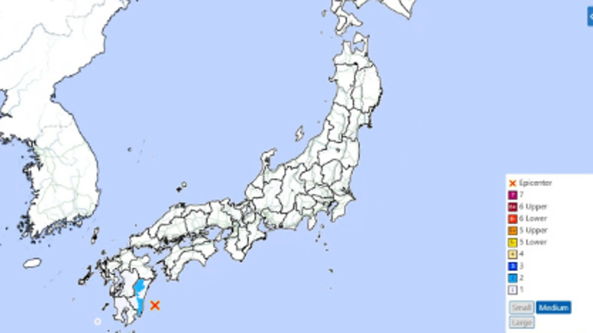 Un terremoto de 6,9 sacude el suroeste de Japón y desencadena un aviso por tsunami