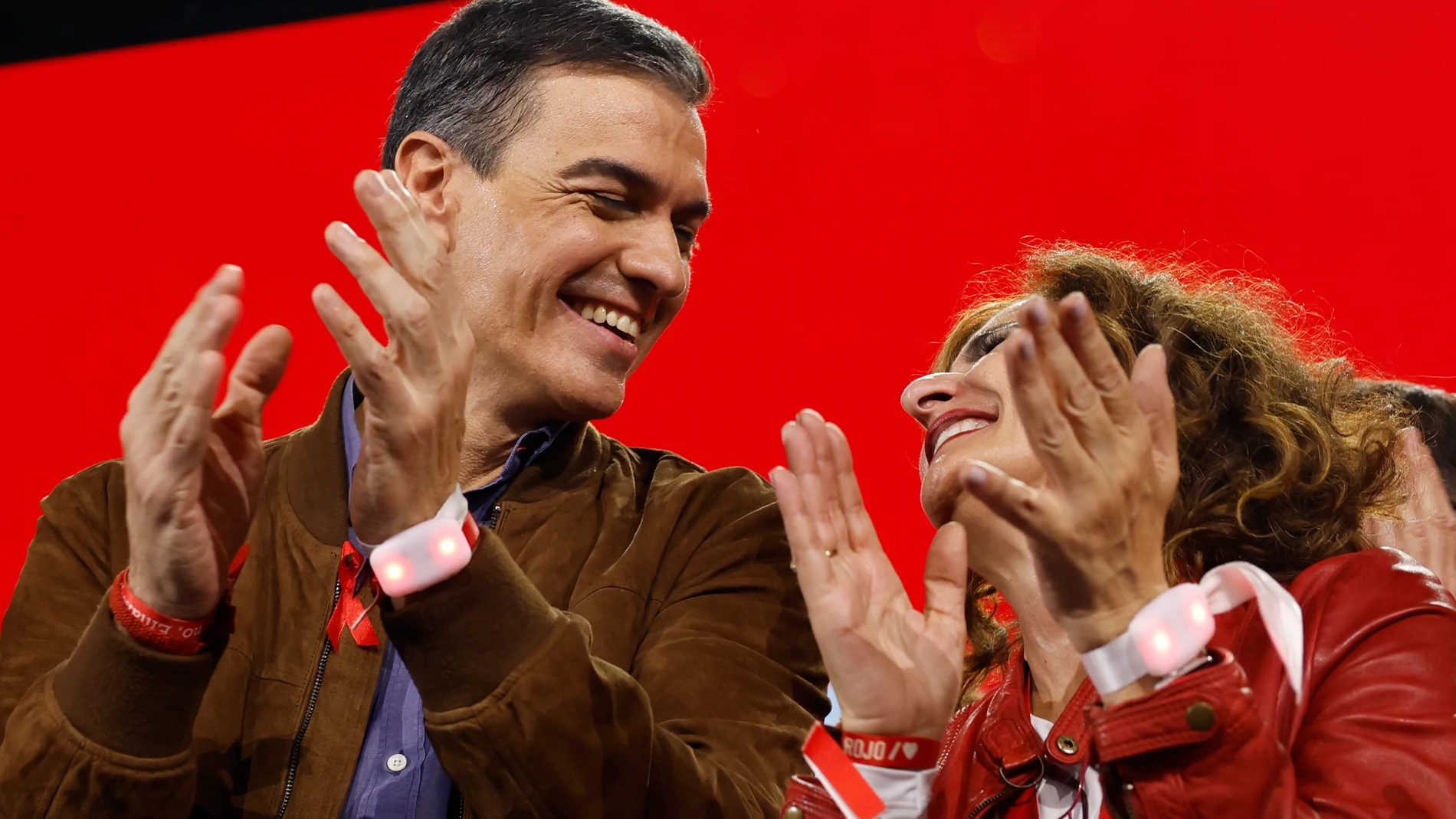Pedro Sánchez y María Jesús Montero