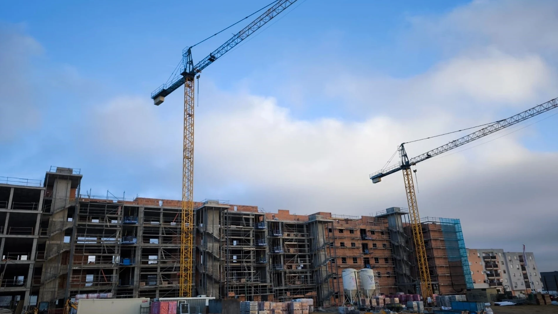 Imagen de recurso de viviendas en construcción REMITIDA / HANDOUT por AYTO.DE ALCALÁ Fotografía remitida a medios de comunicación exclusivamente para ilustrar la noticia a la que hace referencia la imagen, y citando la procedencia de la imagen en la firma 14/01/2025