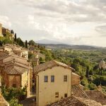 Imagen de archivo de un pueblo italiano