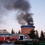 Declarado un incendio en el Planetario de Pamplona, sin daños personales, al estar cerrado