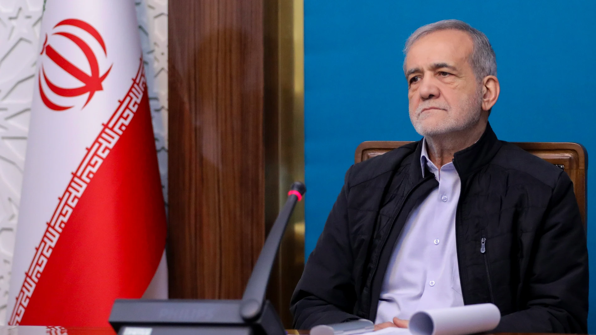 El presidente de Irán, Masud PezeshkianEuropa Press/Contacto/Iranian Presidency Office A12/01/2025 ONLY FOR USE IN SPAIN