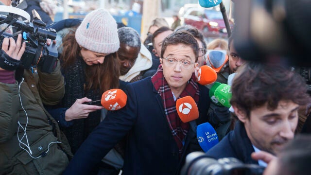 Errejón llega a declarar tras la denuncia por agresión sexual a Elisa Mouliaá. David Jar