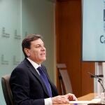 Fernández Carriedo atiende a la prensa tras el Consejo de Gobierno