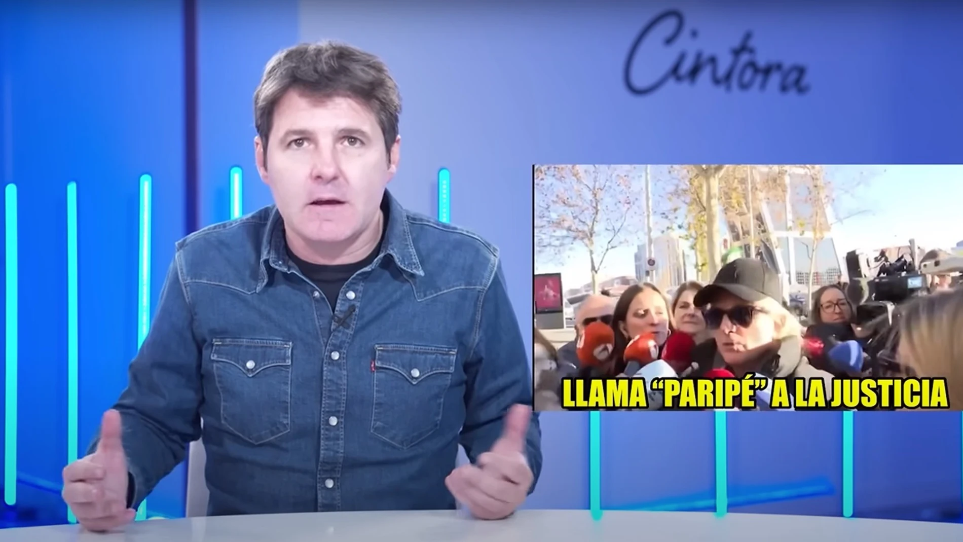 Cintora fulmina a Nacho Cano: "Delirio y berrinche"