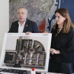 Pere Navarro y Blanca Sorigué presentaron el nuevo plan estratégico del Consorcio de la Zona Franca de Barcelona y el proyecto de ampliación de DFactory