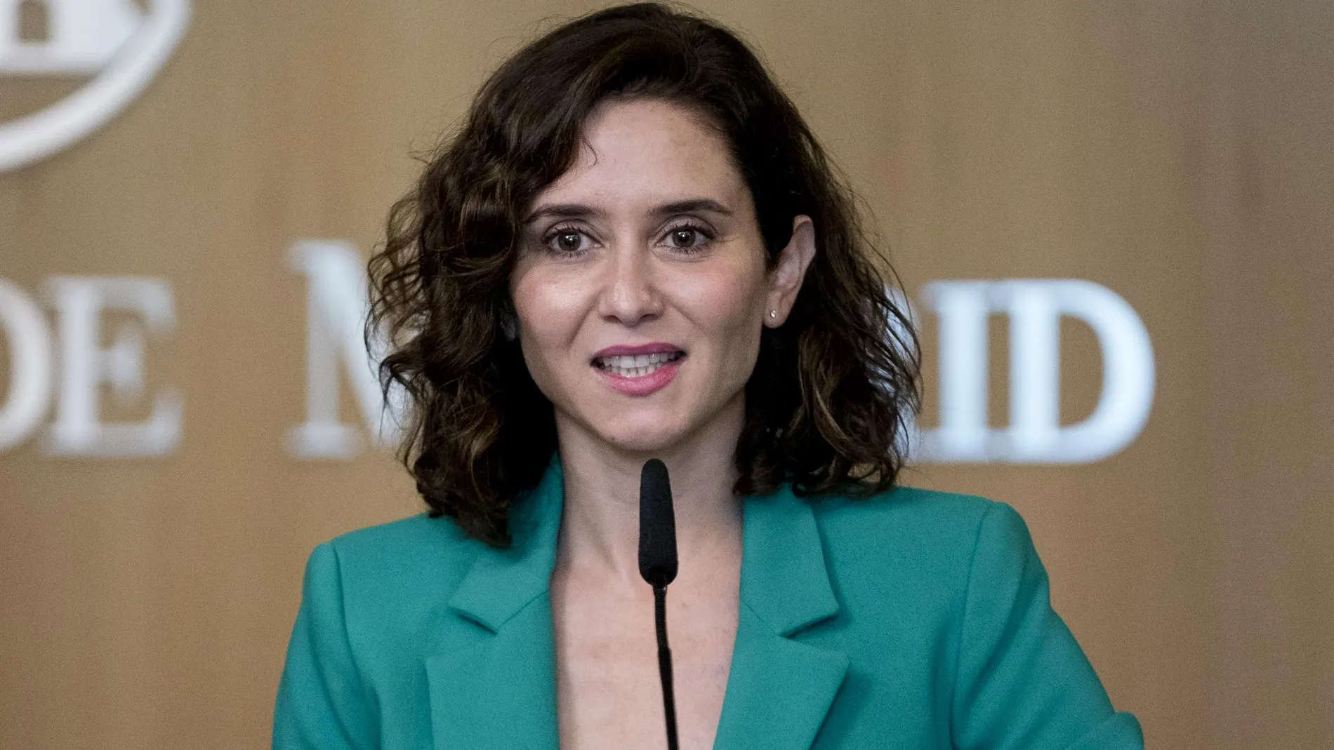 La presidenta madrileña, Isabel Díaz Ayuso