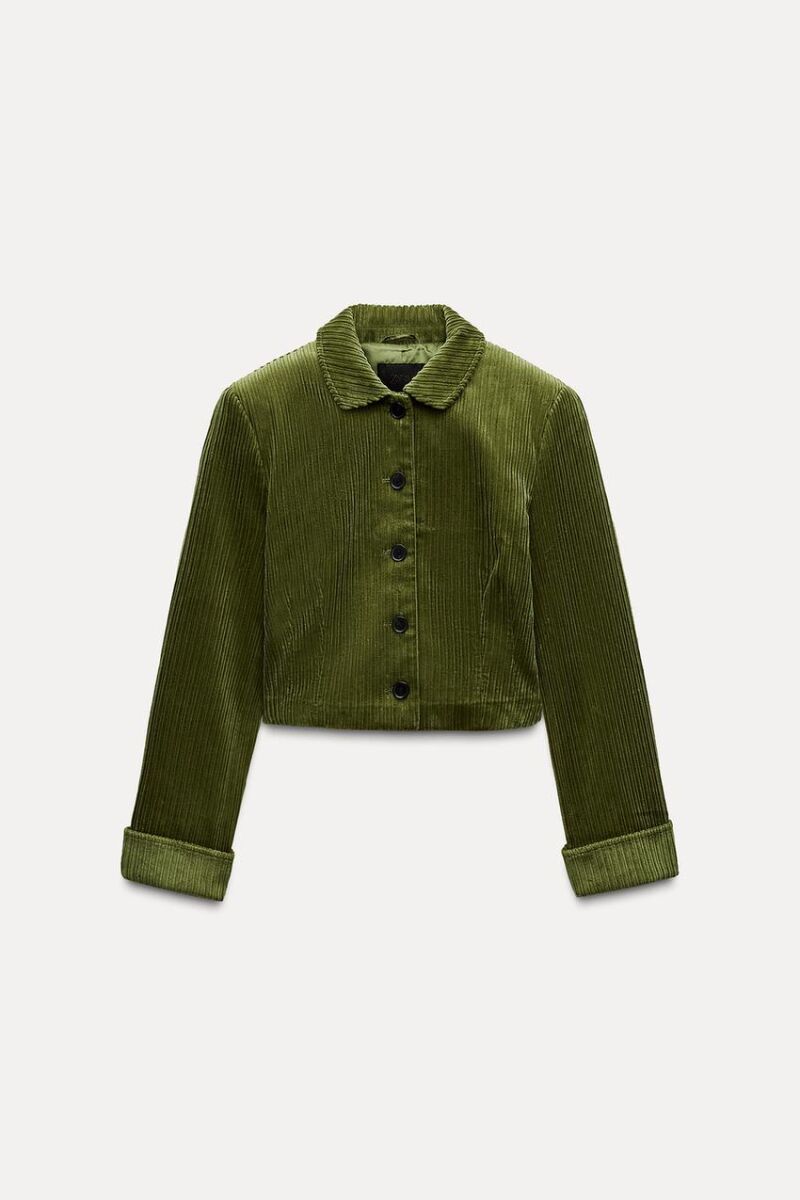 Chaqueta corta pana
