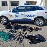 Pesca.- Pesca.- Decomisados 38 kilos de erizo y 20 de percebe en un operativo contra el furtivismo en A Coruña