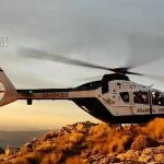 Un helicóptero de la Guardia Civil intercepta una furgoneta con 1.250 kilos de aceituna robada