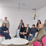 Victoria Moreno y José Francisco Hernández visitan el centro "Atiendo" de Ávila