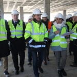 La vicepresidenta y consejera de Familia e Igualdad de Oportunidades, Isabel Blanco, visita las obras de la nueva residencia para personas mayores de Zamora.