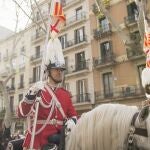 Barcelona celebra los 200 años de la cabalgata de los Tres Tombs de Sant Antoni