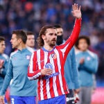 Griezmann se despide de los aficionados atléticos en Leganés