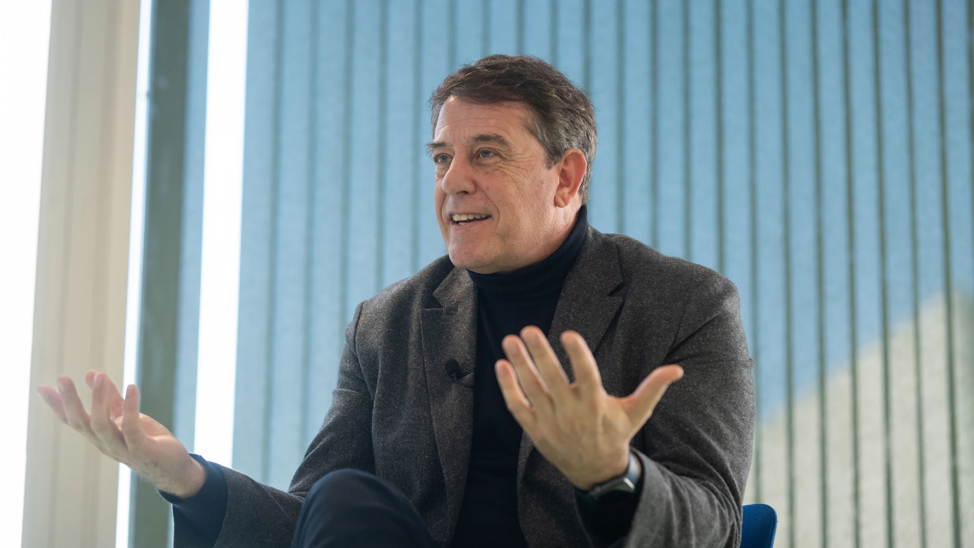 El secretario general del PSOE de Galicia, José Ramón Besteiro, durante una entrevista para Europa Press, a 17 de enero de 2025, en Santiago de Compostela, A Coruña, Galicia (España). Besteiro es secretario general del PSdeG desde el 2013 y diputado en el Parlamento de Galicia por la provincia de Lugo. Otros de sus anteriores cargos son presidente de la Diputación de Lugo y delegado del Gobierno en Galicia, entre otros.17 ENERO 2025;BESTEIRO;PSOE;SOCIALISTA;SECRETARIO GENERAL;GALICIA;GALLEG...